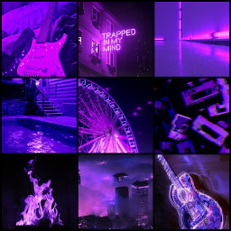 aesthetic electric purple purpleaesthetic