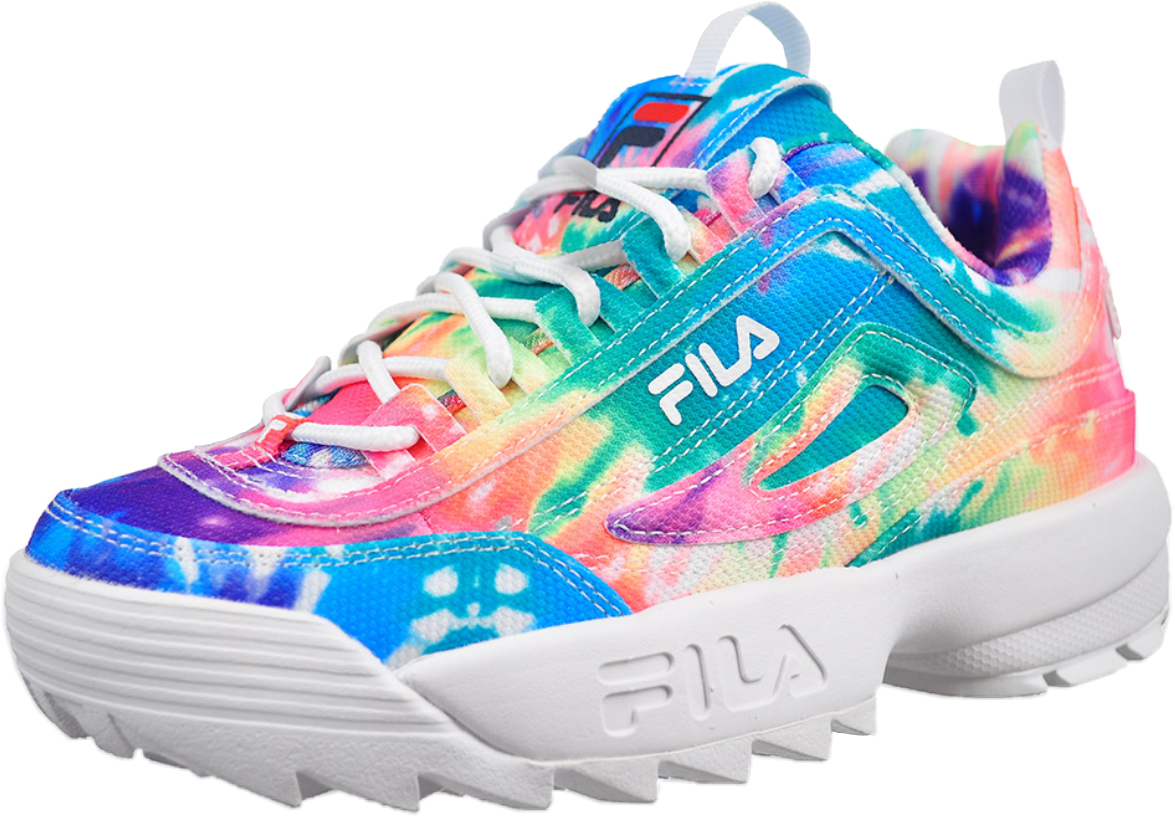 fila shoes rainbow