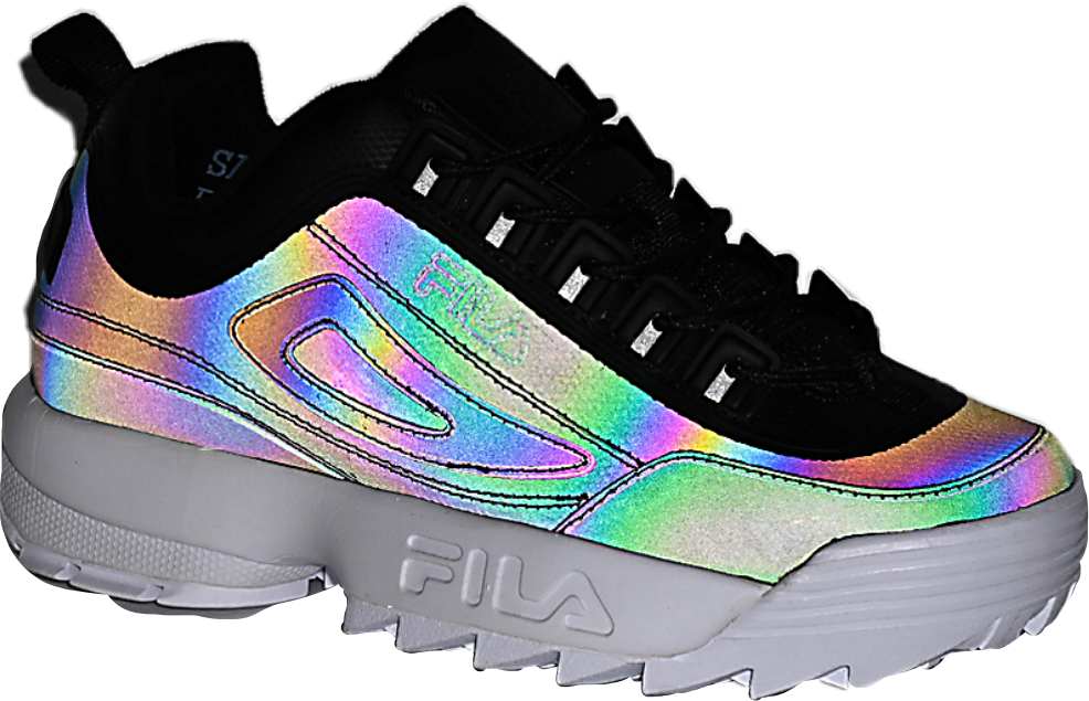 fila shoes rainbow