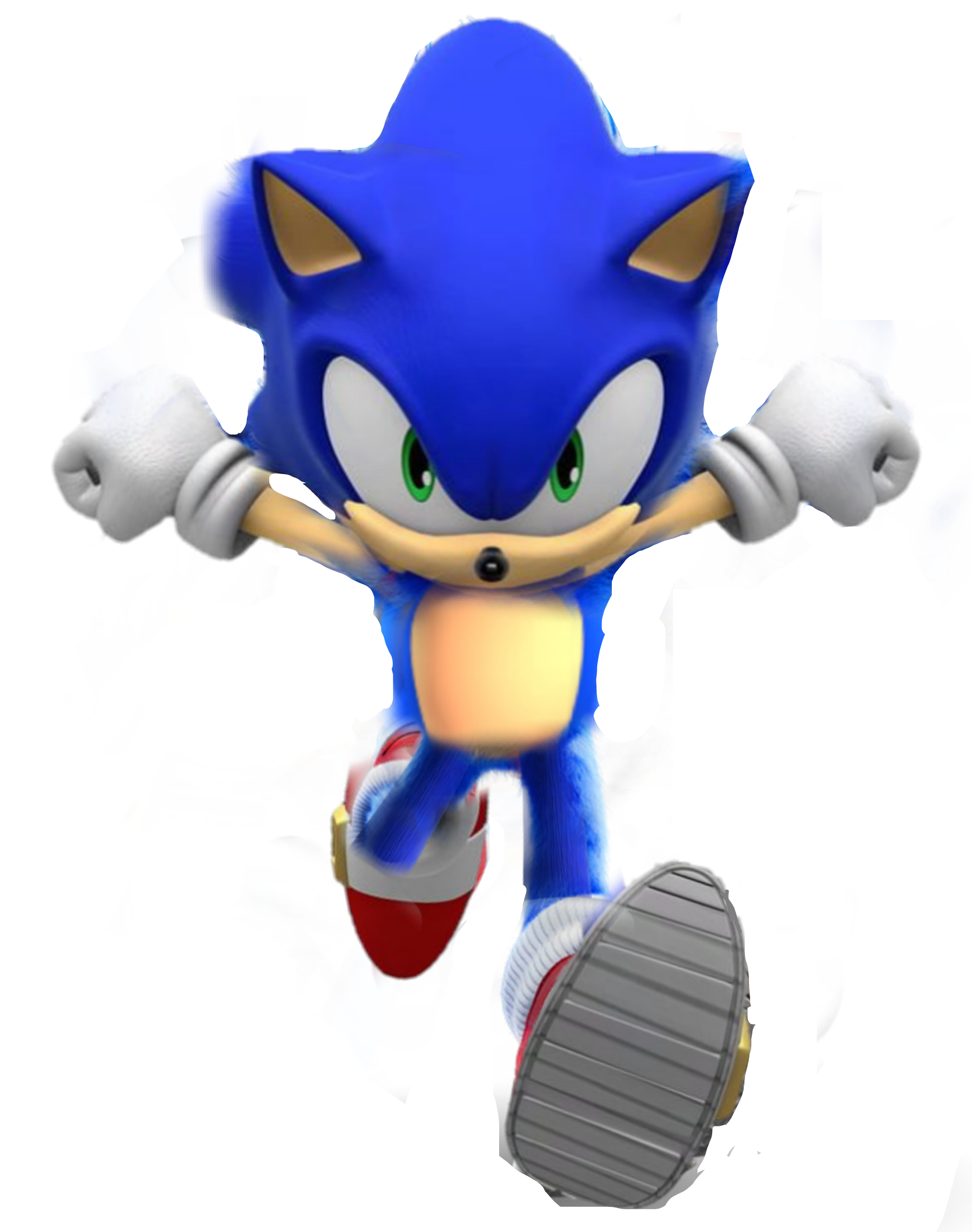 Yellow Sonic SVG