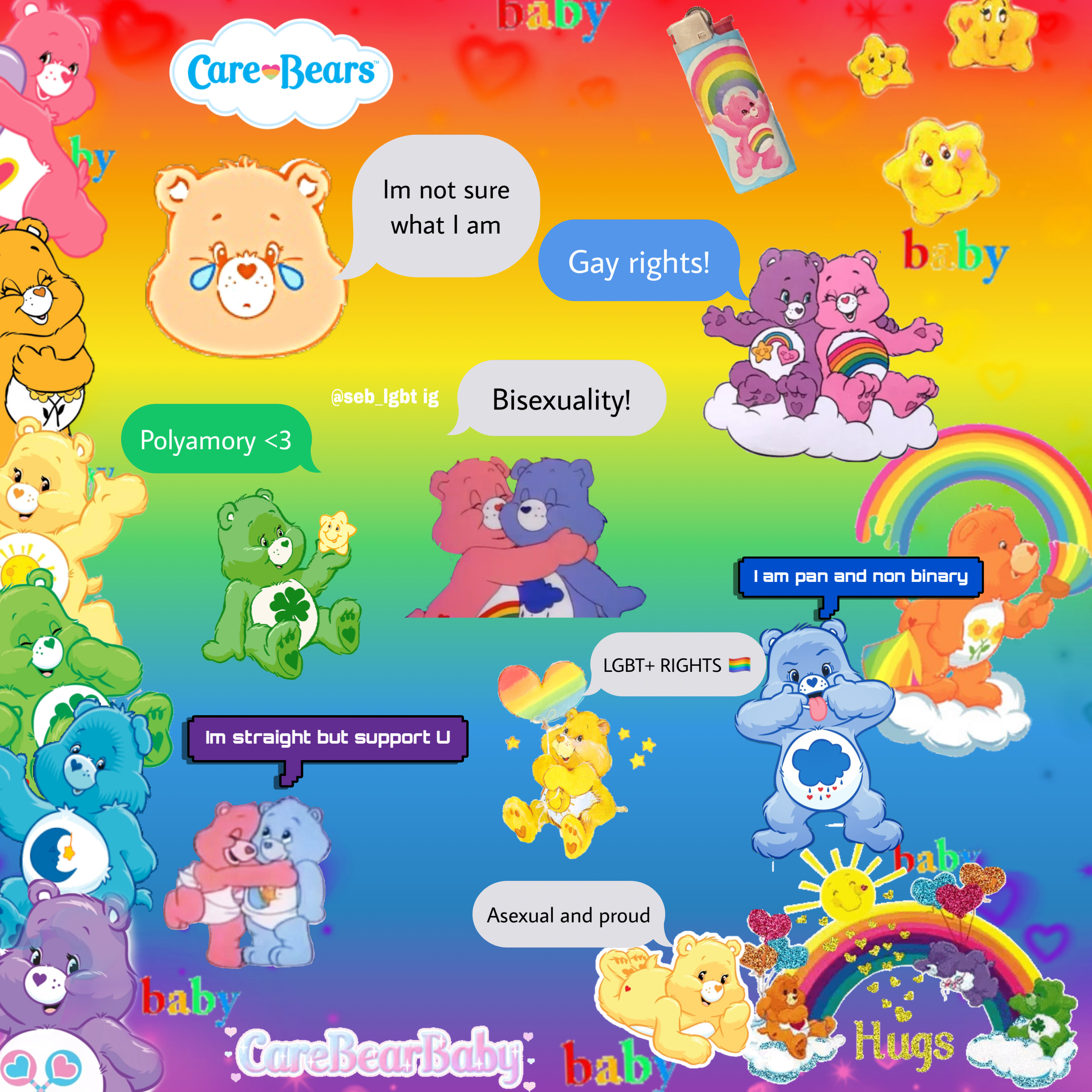 pride care bear