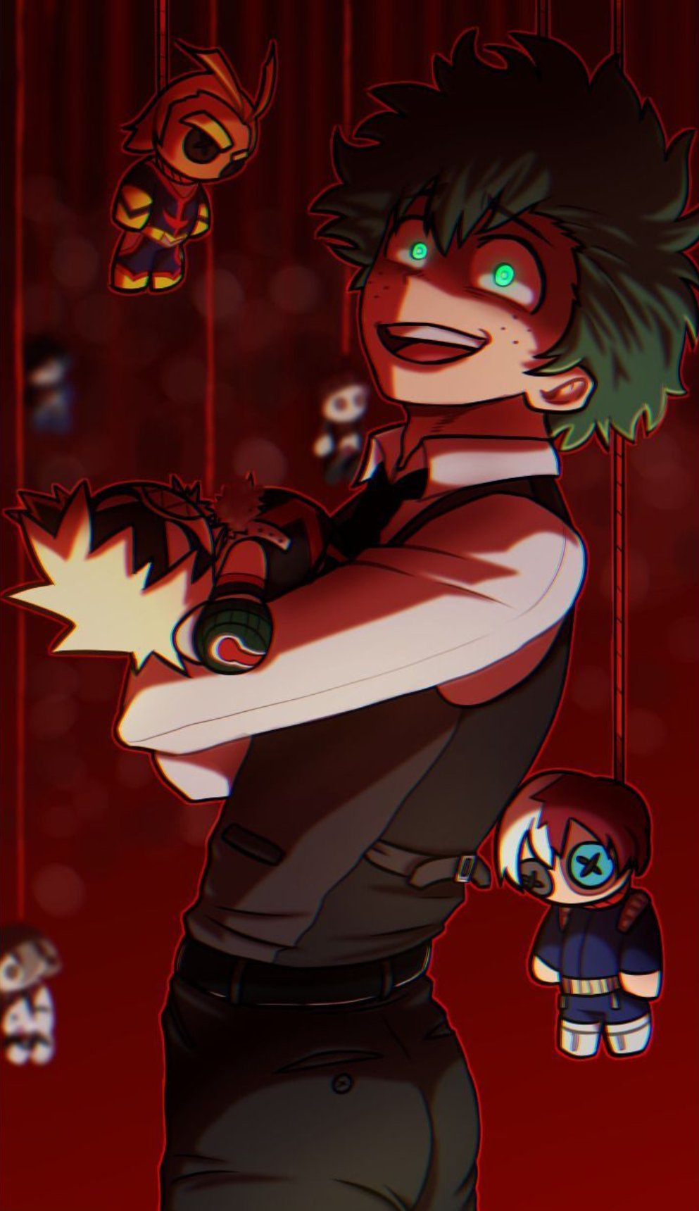 Deku Dekusad Cute Boy Red Me Too Image By Anime