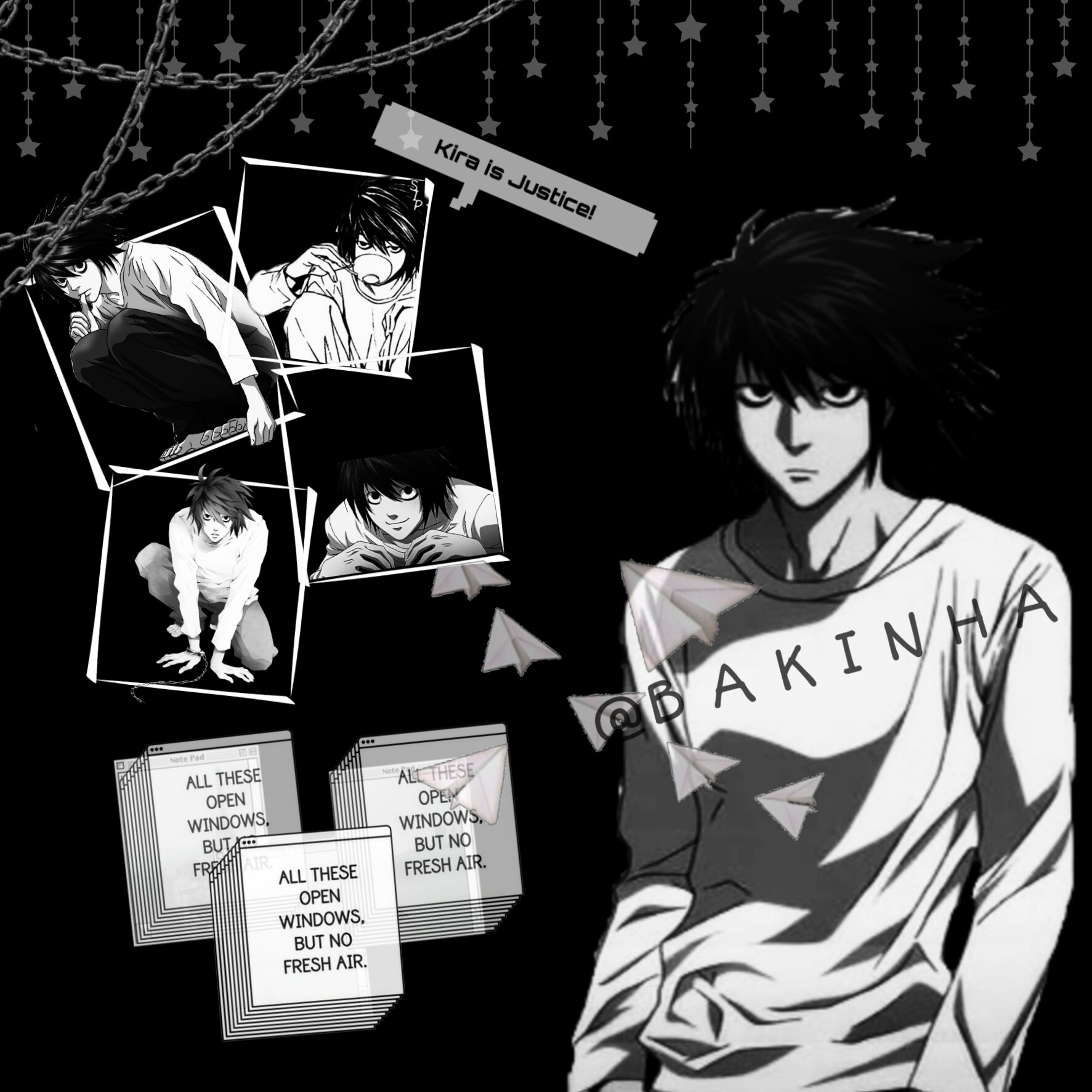 Deathnote Edit Anime Lia Image By Bakinha Animes