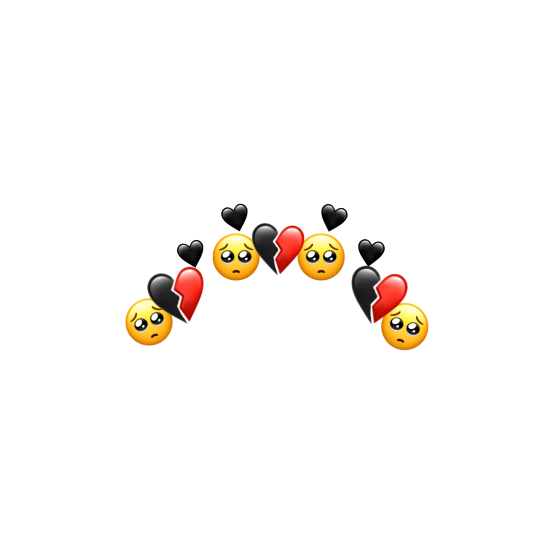 freetoedit snapchat filter heart sticker by @nourz04