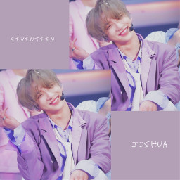seventeen joshua purple kpop