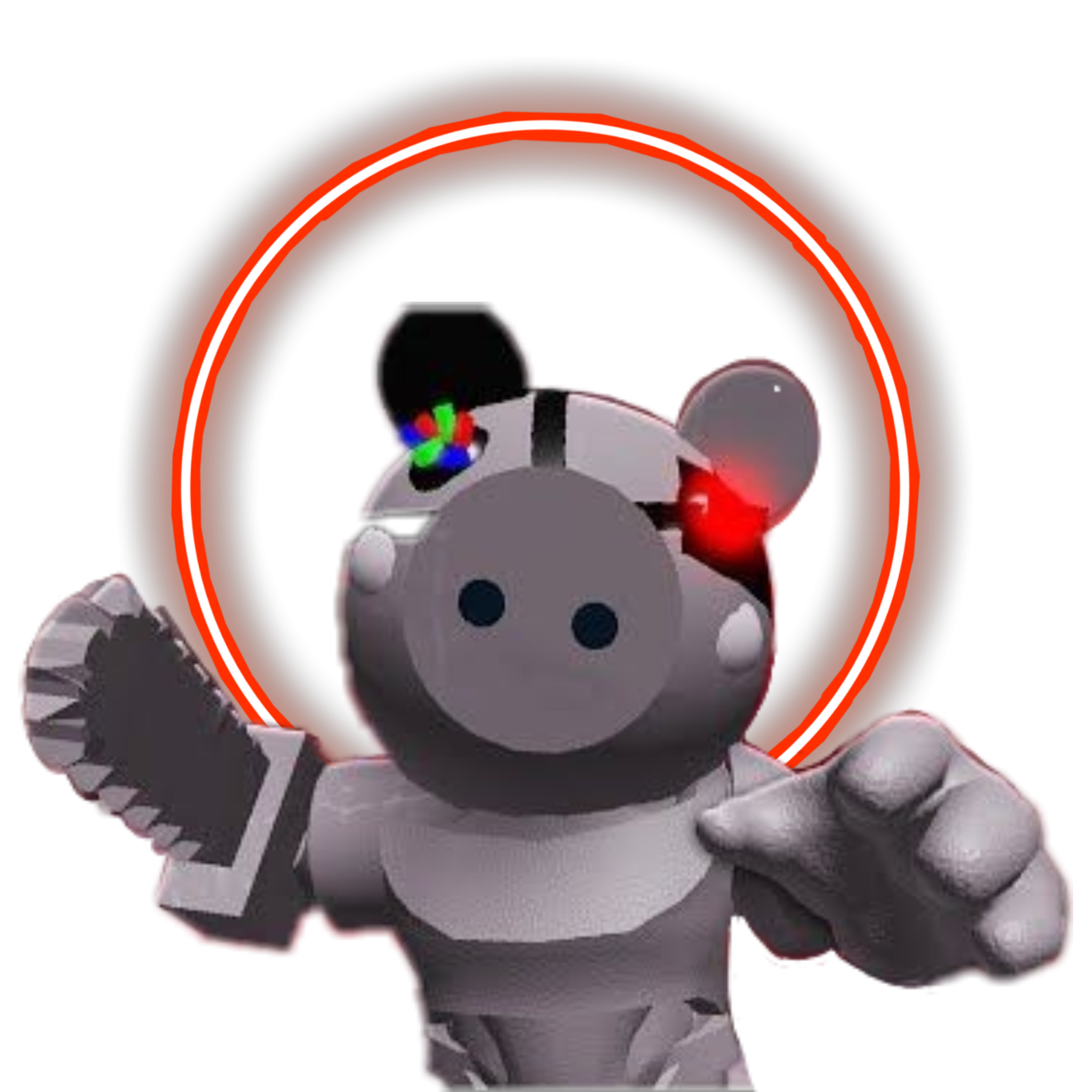 Piggy Robby Roblox Sticker By Harper - badgy roblox piggy coloring pages robby