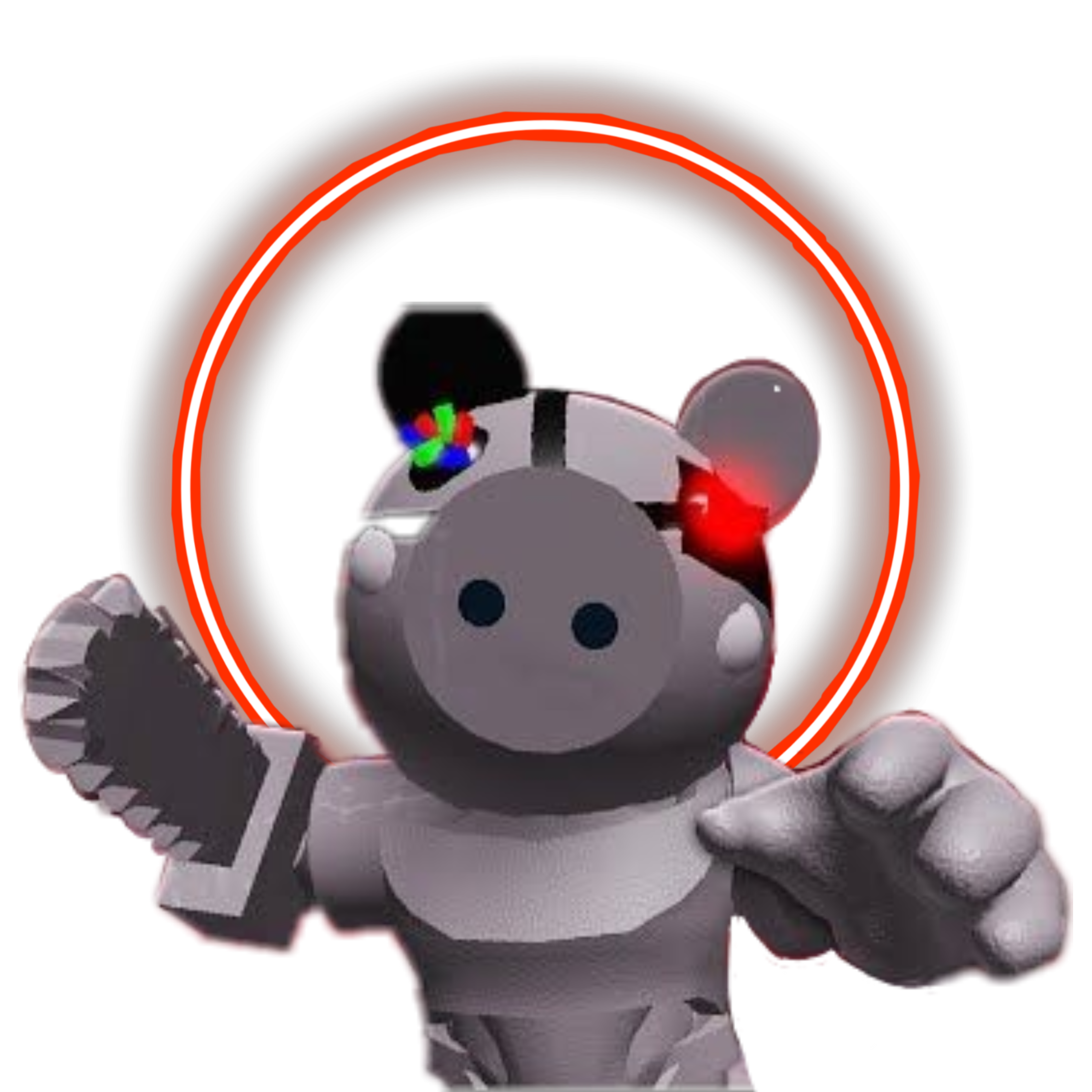 Piggy Robby Roblox Sticker By Harper - transparent robby piggy roblox