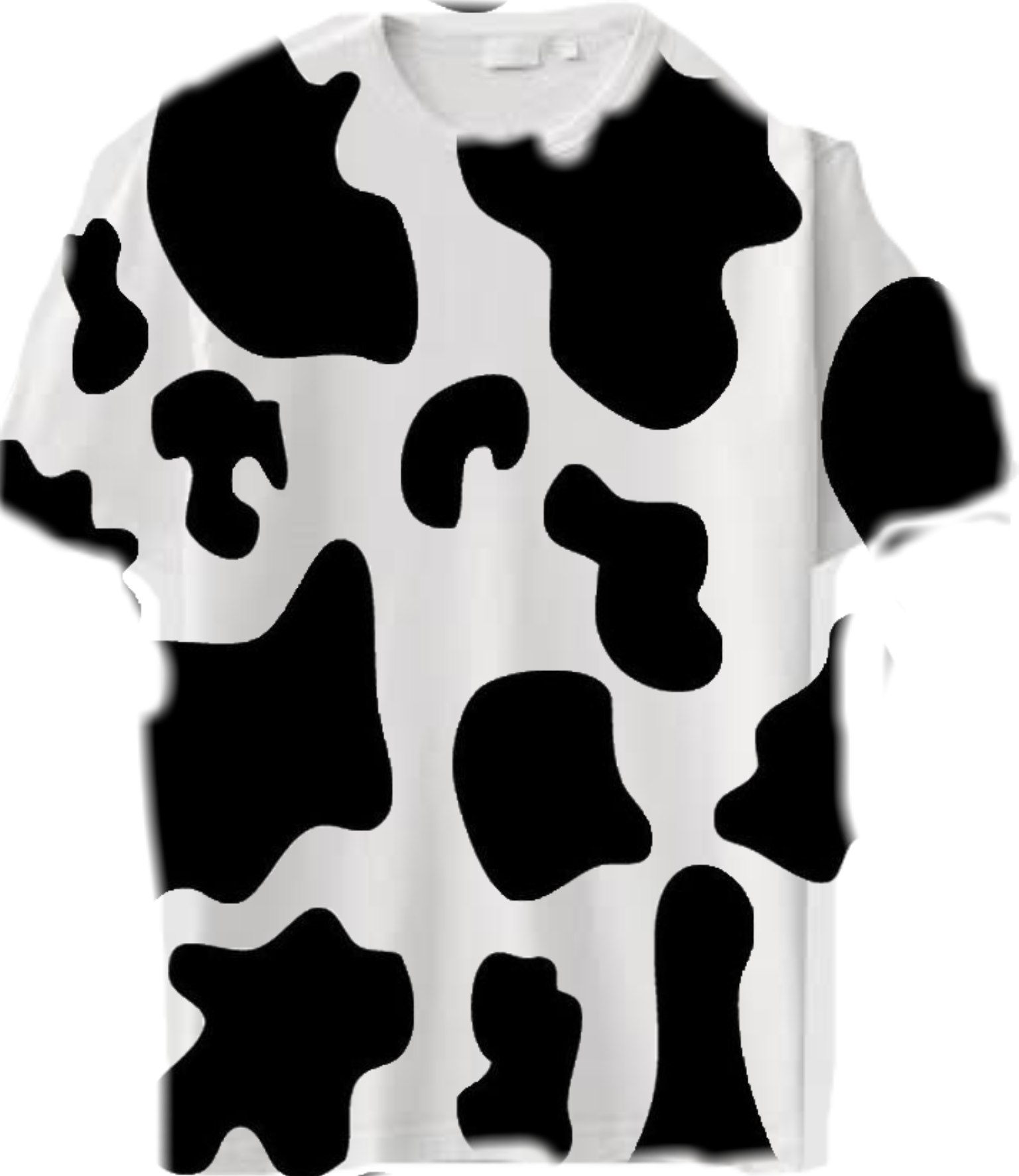 cow print t shirt