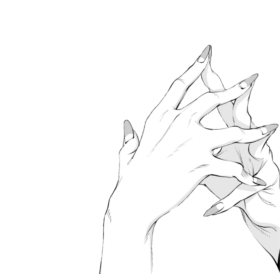 manga mangaaesthetic hands hand sticker by @lov3st4rs