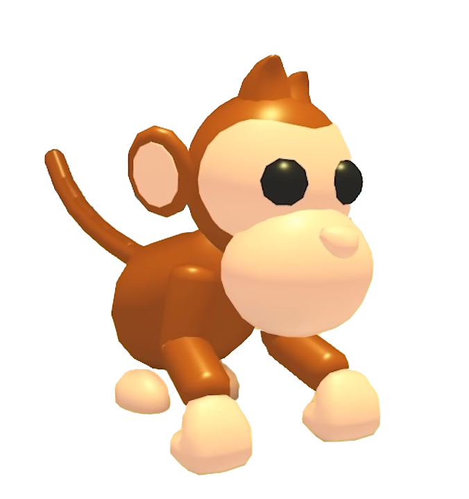 freetoedit adoptme roblox monkey sticker by @itzblastonyt