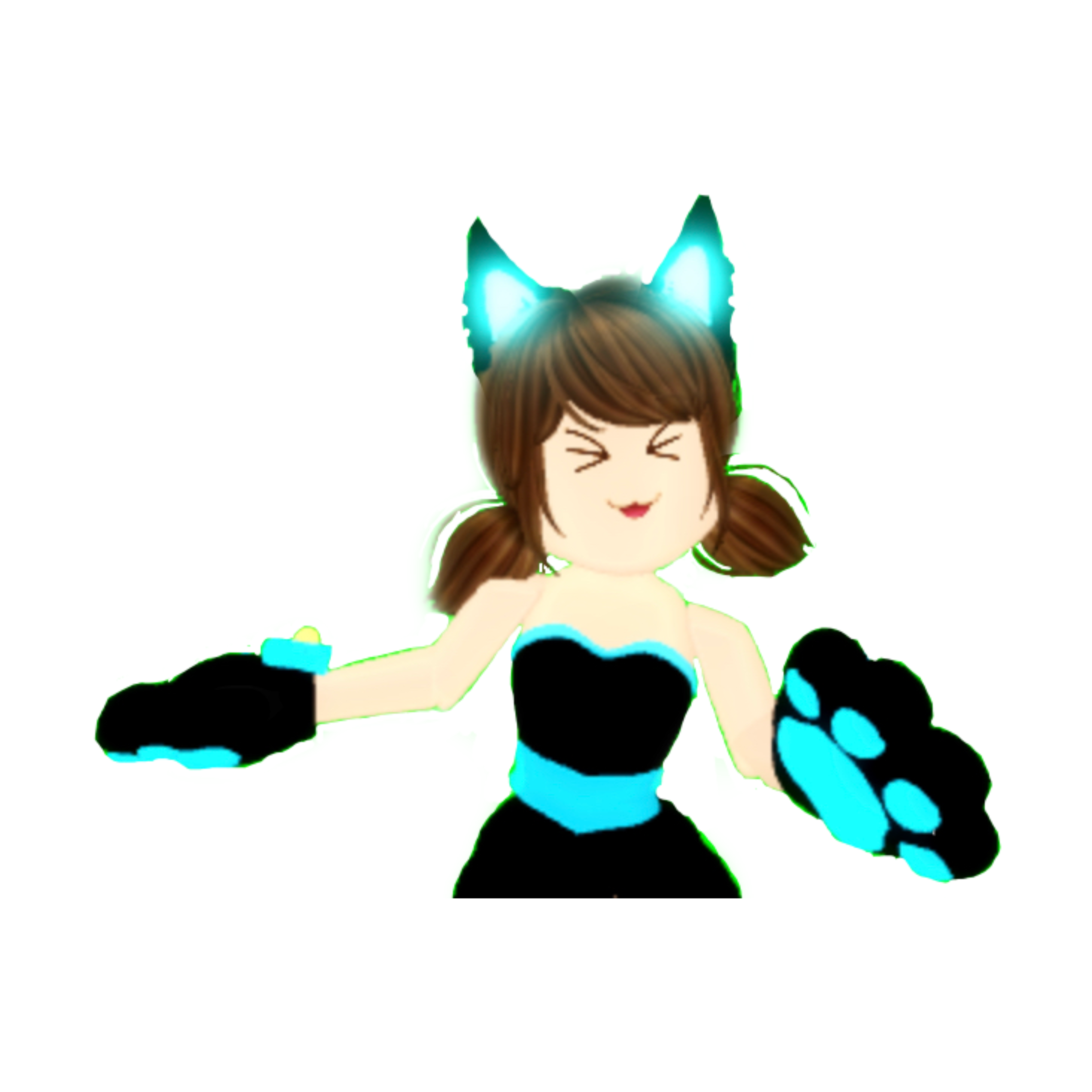 Royalehigh Roblox Kitty Cat Sticker By Bannana Bofana - pictures of roblox royale high kitty paws