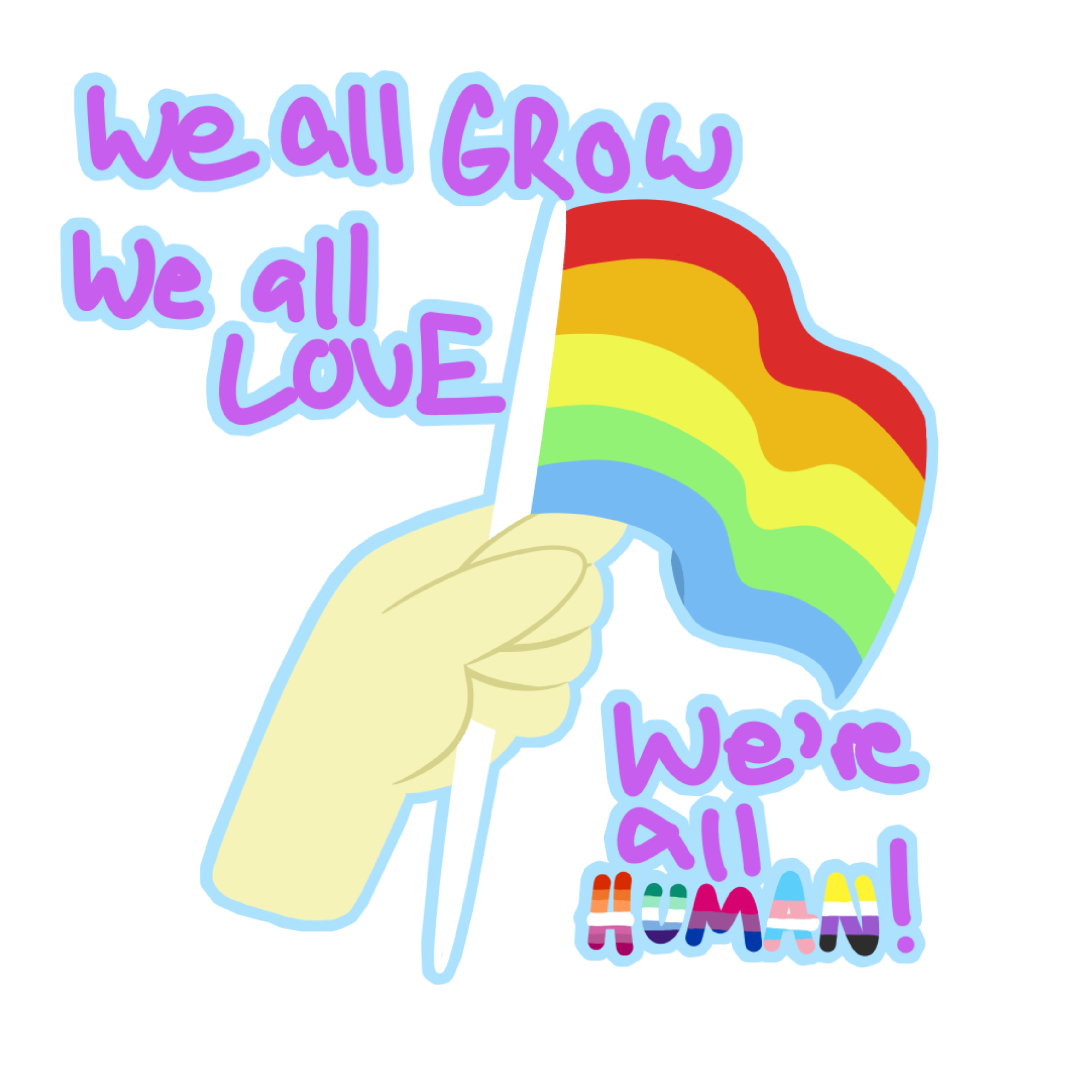 Pride Pridemonth Lgbt Lgbtpride Sticker By Haydendix887