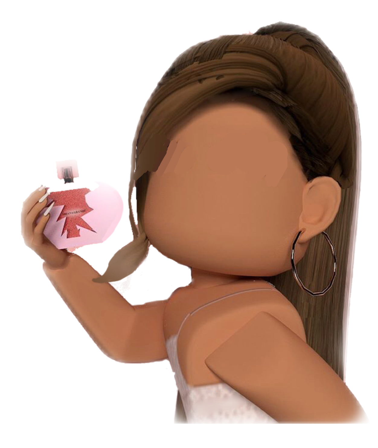 Arianagranderobloxthankunext I Love Sticker By Roblox - ariana grande roblox