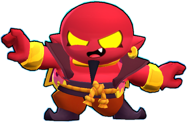 Картинка джина из brawl stars