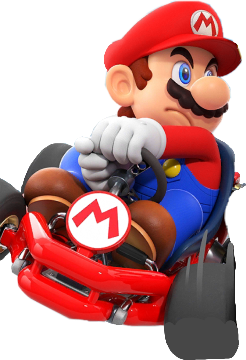 Mario Mariokarttour Mariokart Sticker By @cryingem0ji