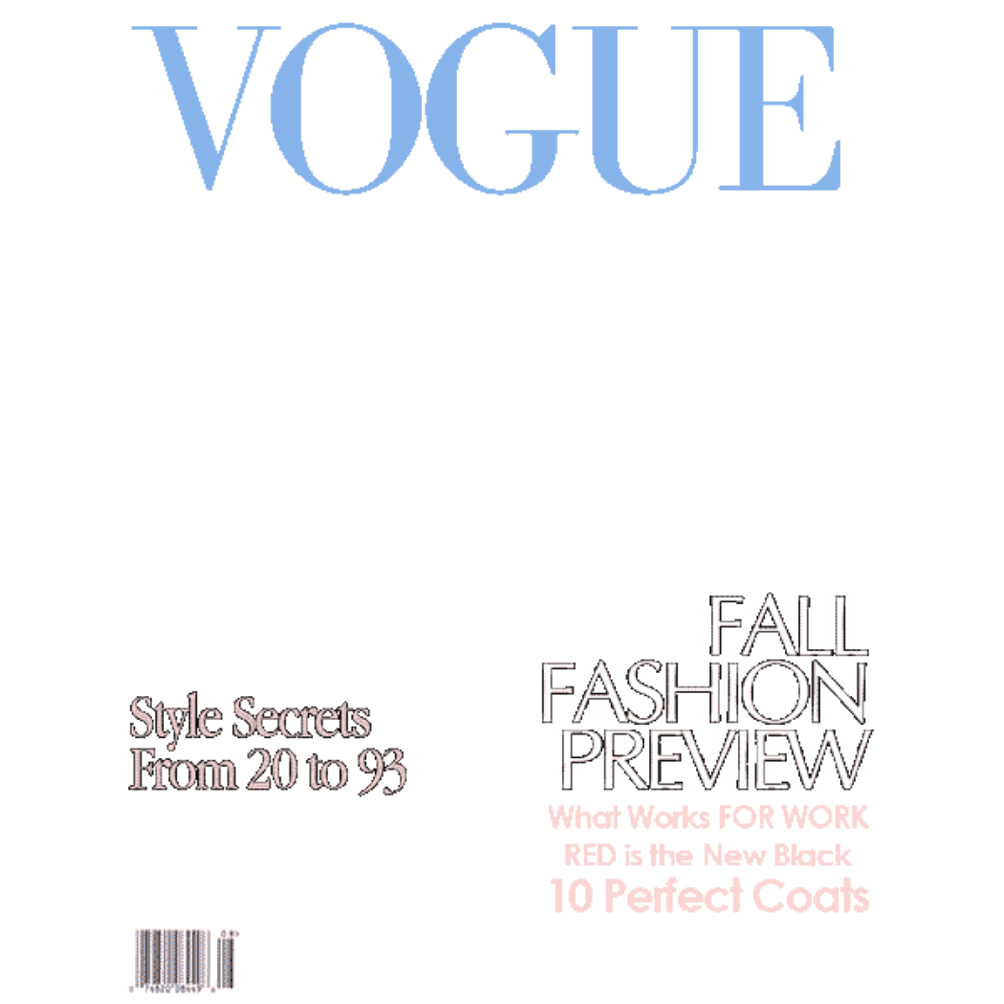 voguemagazine vogue voguelogo sticker by @iso_gomez