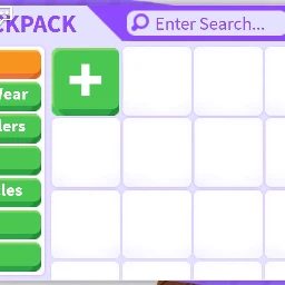 Inventory Adopt Me Backpack Empty
