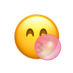 freetoedit emoji emojiedit happy bubblegum