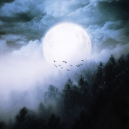 freetoedit moon night sky