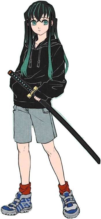 Muichiro Full Body Png