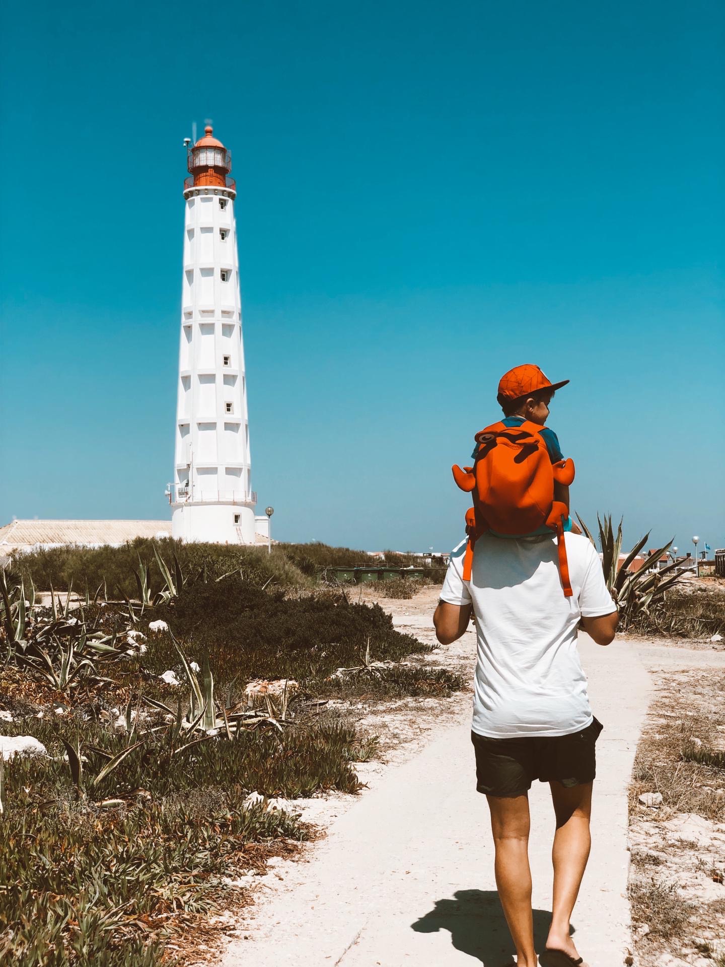 #fathersday #happyfathersday #fatherandson #familyties #pathway #lighthouse #summertime #warmweather #brightsunnyday #bigbluesky #wildplants #sunnylightan