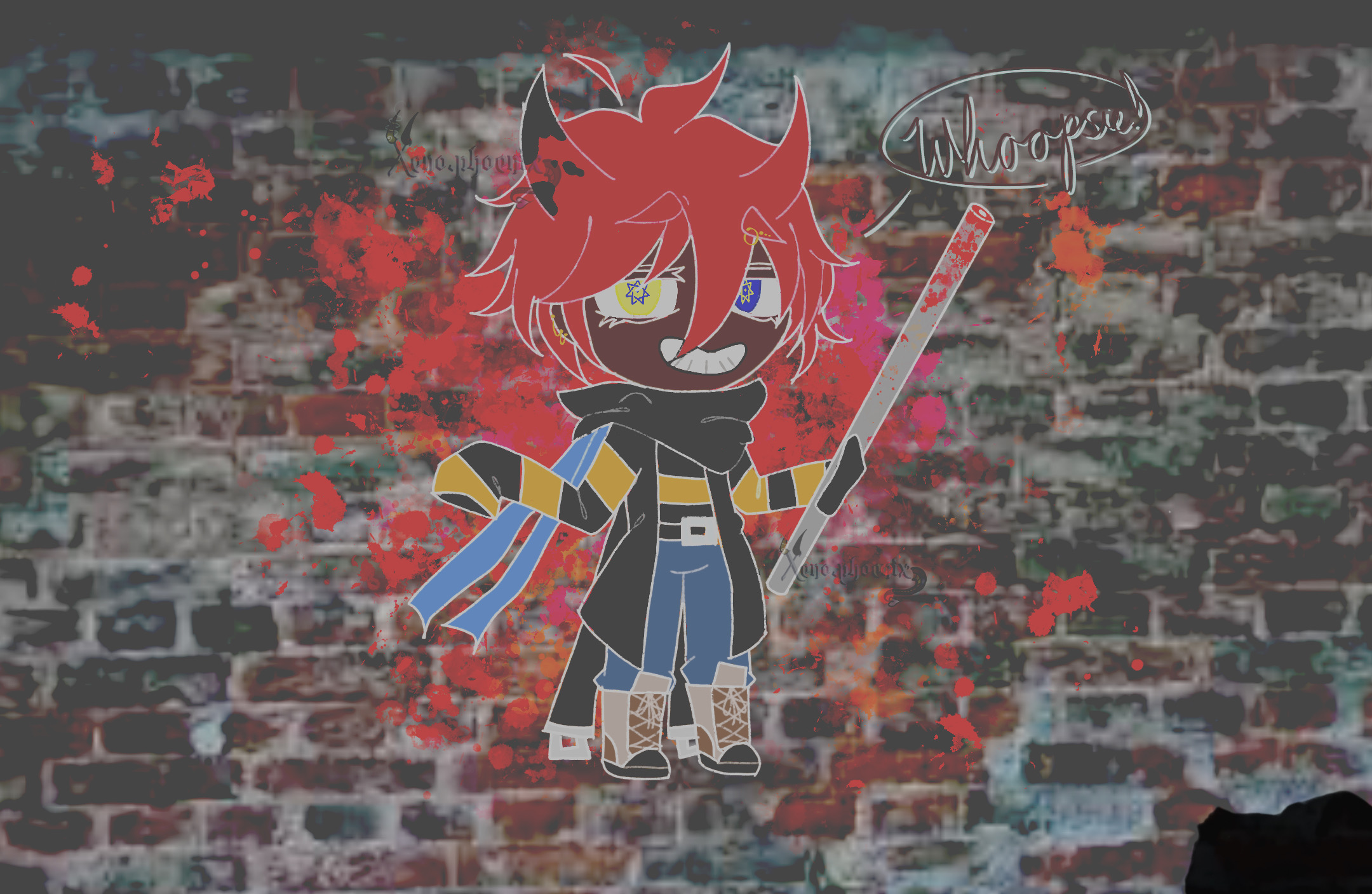 Procreate Art Gacha Alleyway Drawing Image By Xeno