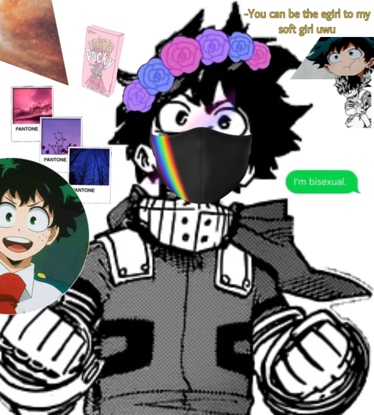 izuku midoriya deku bnhasticker sticker by @fraxuschild