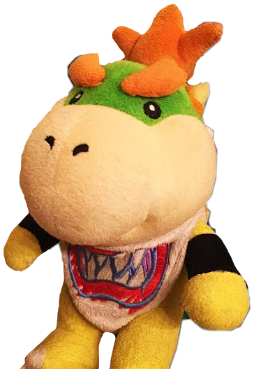 bowser jr plush sml