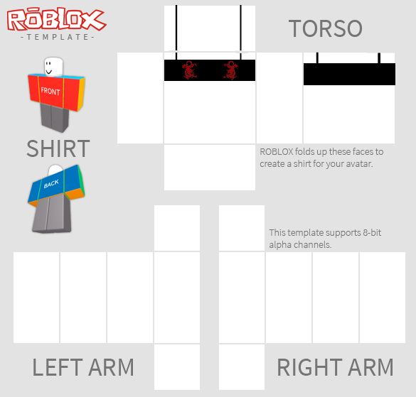 Dragon Red Sticker By 𝘼𝙣𝙜𝙚𝙡𝙞𝙘 - redblack shirt roblox