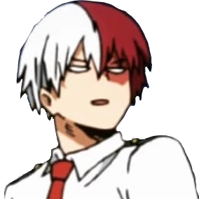 pic Todoroki Png Funny todoroki suprised funny sticker by yo i