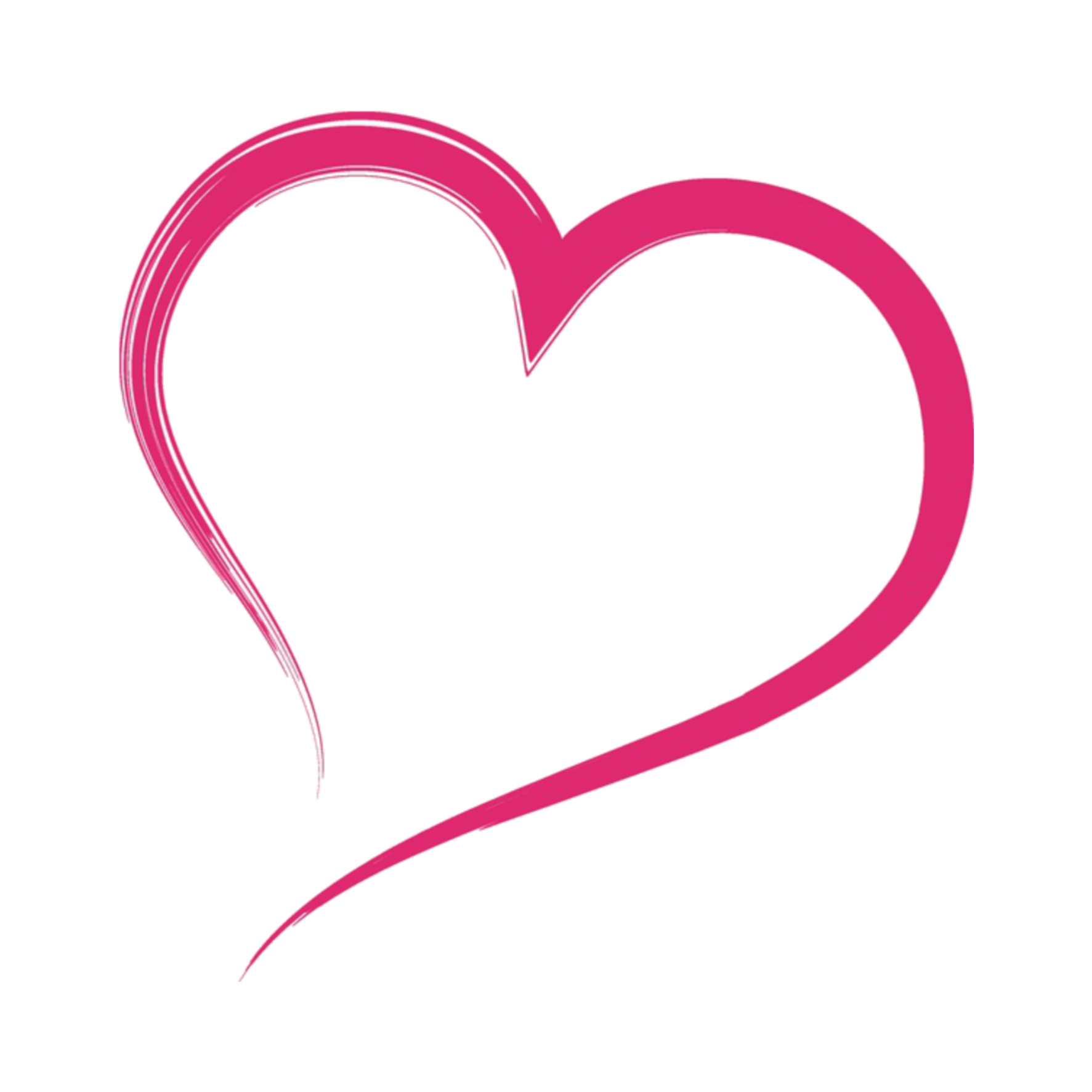 freetoedit heart outline pink love sticker by @tracymarma