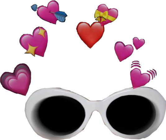 freetoedit snapchatfilter hearts sticker by @loveuloser