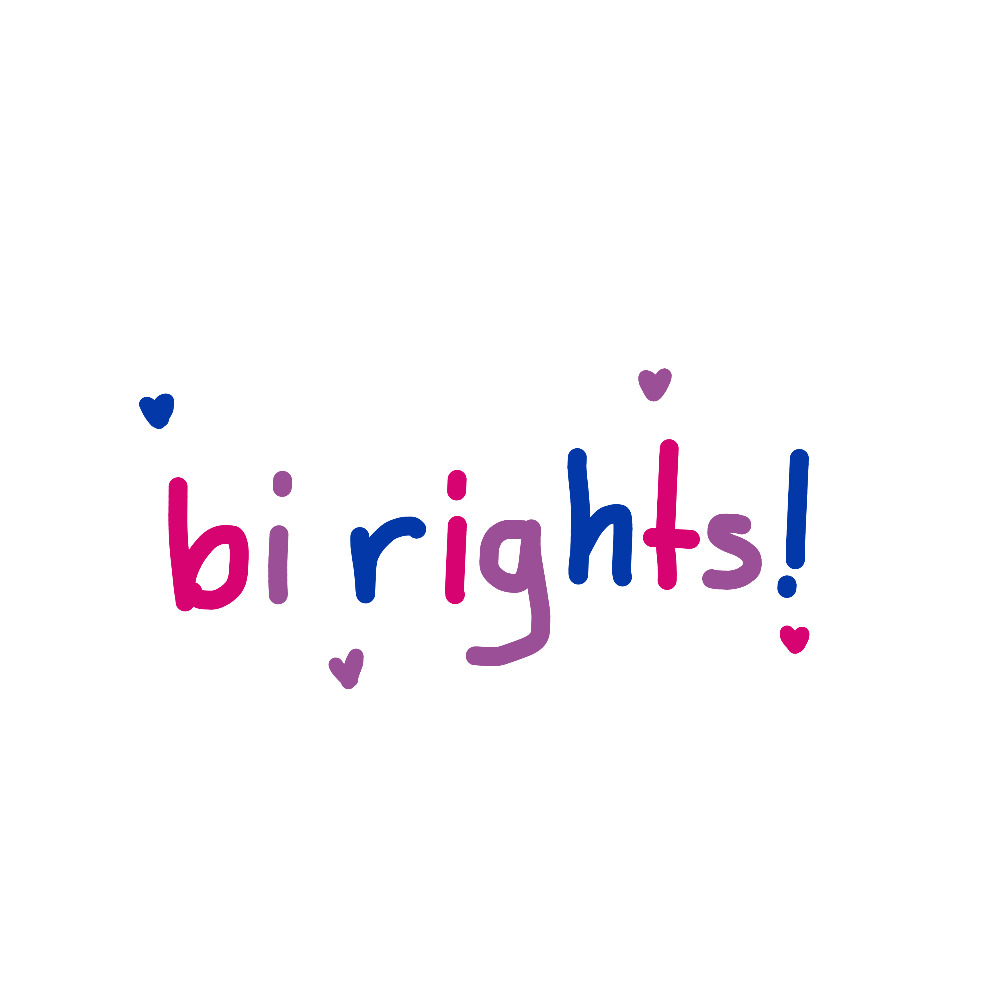 Birights Bi Bisexual Freetoedit Sticker By Heartattackz