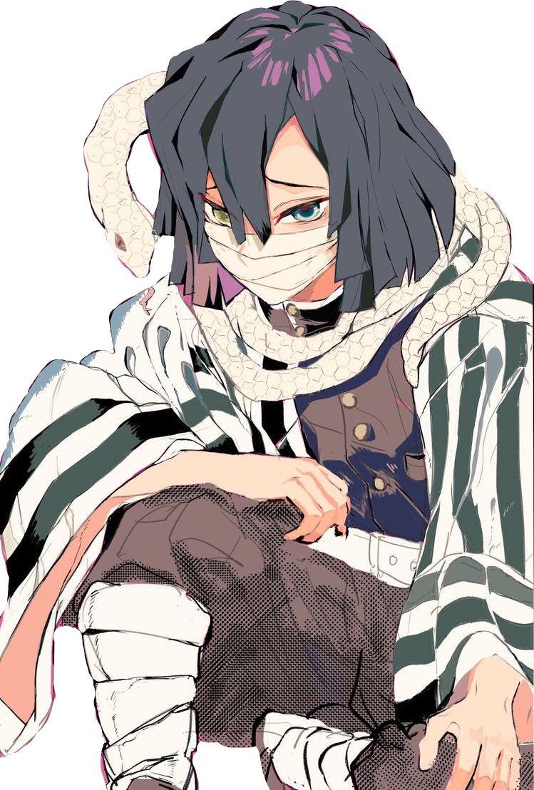 Kimetsu No Yaiba Obanai Iguro Png Image With Transparent Background Png ...