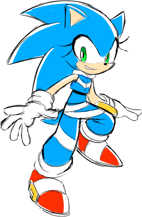 sonicthehedgehog sonica sonic sticker by @sonicfan3112