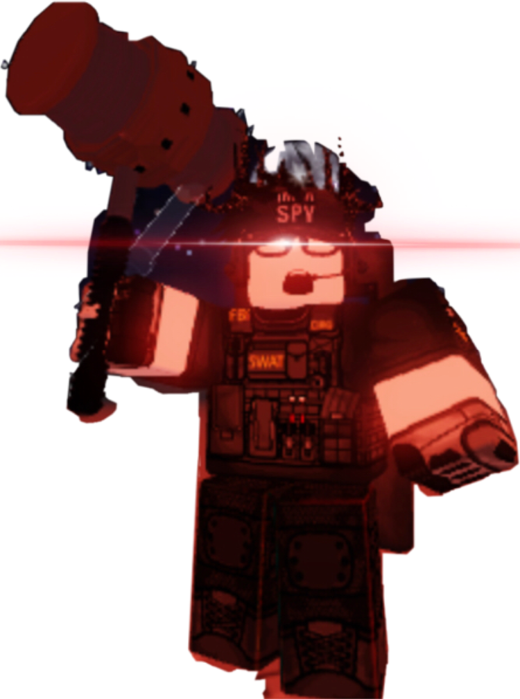 freetoedit banhammer robloxcharacter sticker by @jpegtuber