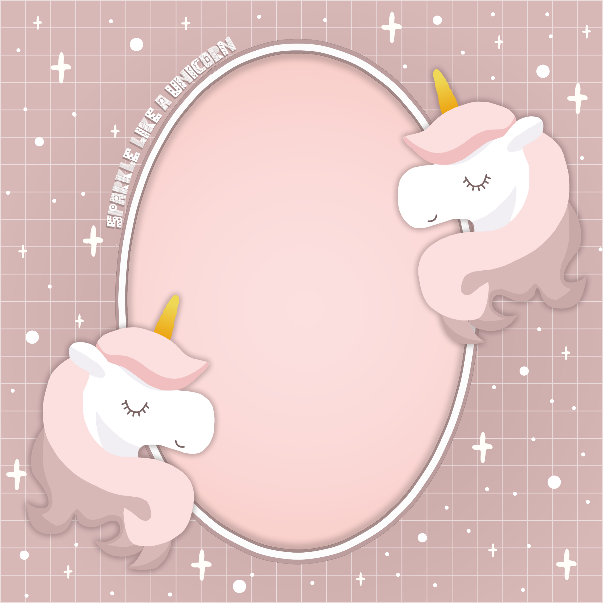 unicorn frame cute myedit mydesign freetoedit ftesticke unicorn frame cute myedit mydesign