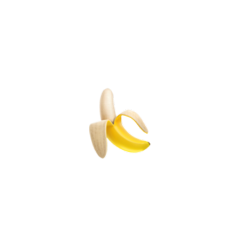 freetoedit remixit emoji banana yellow