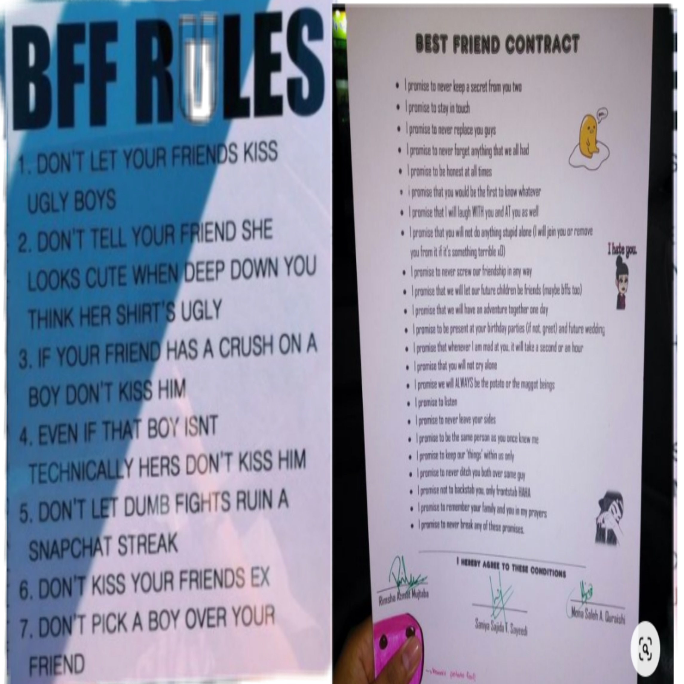 bff rules image by @siennahav_ilandmoir