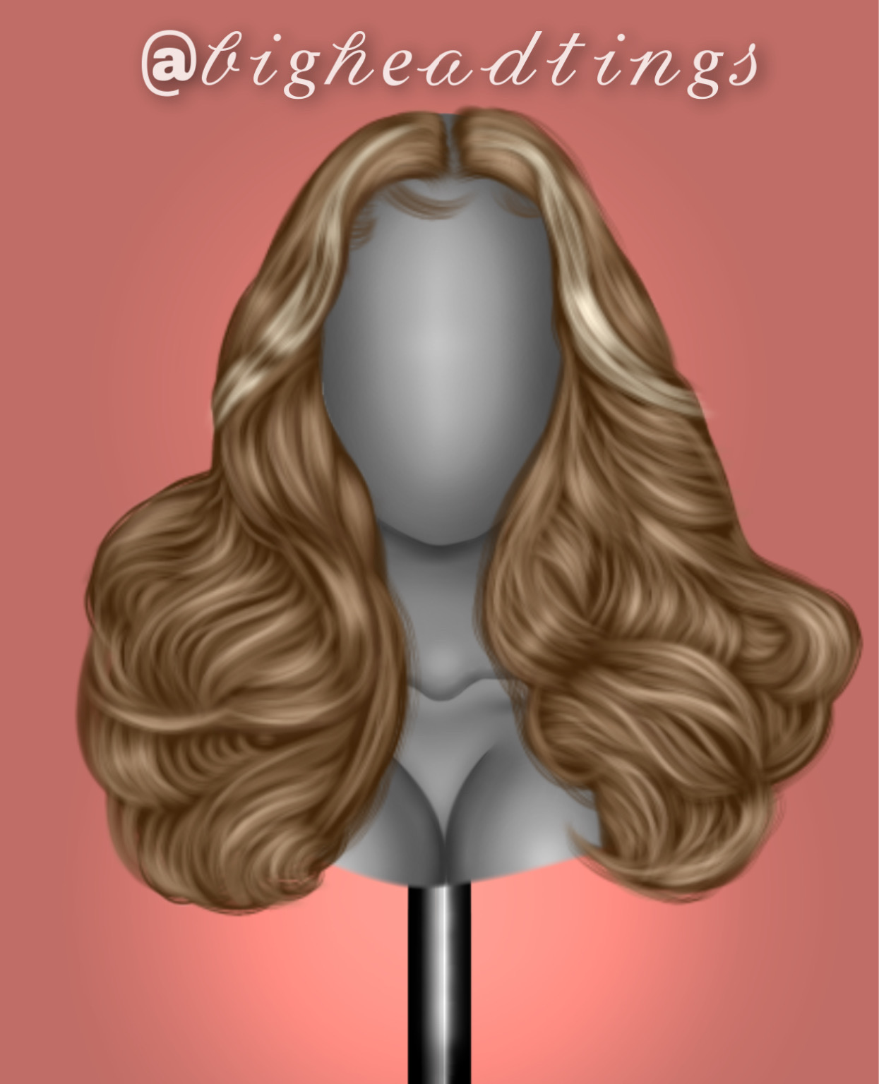 imvu wig stand