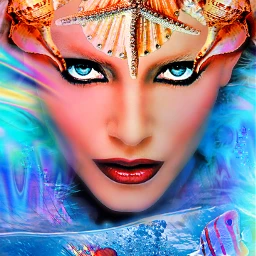 myoriginalwork originalart conceptart womanportrait colorful avantgarde mysterious underwater seashells freetoedit ircseatreasure seatreasure