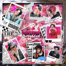 freetoedit yungblud pink emo alternative blackheartsclub dom dominicharrision bhc