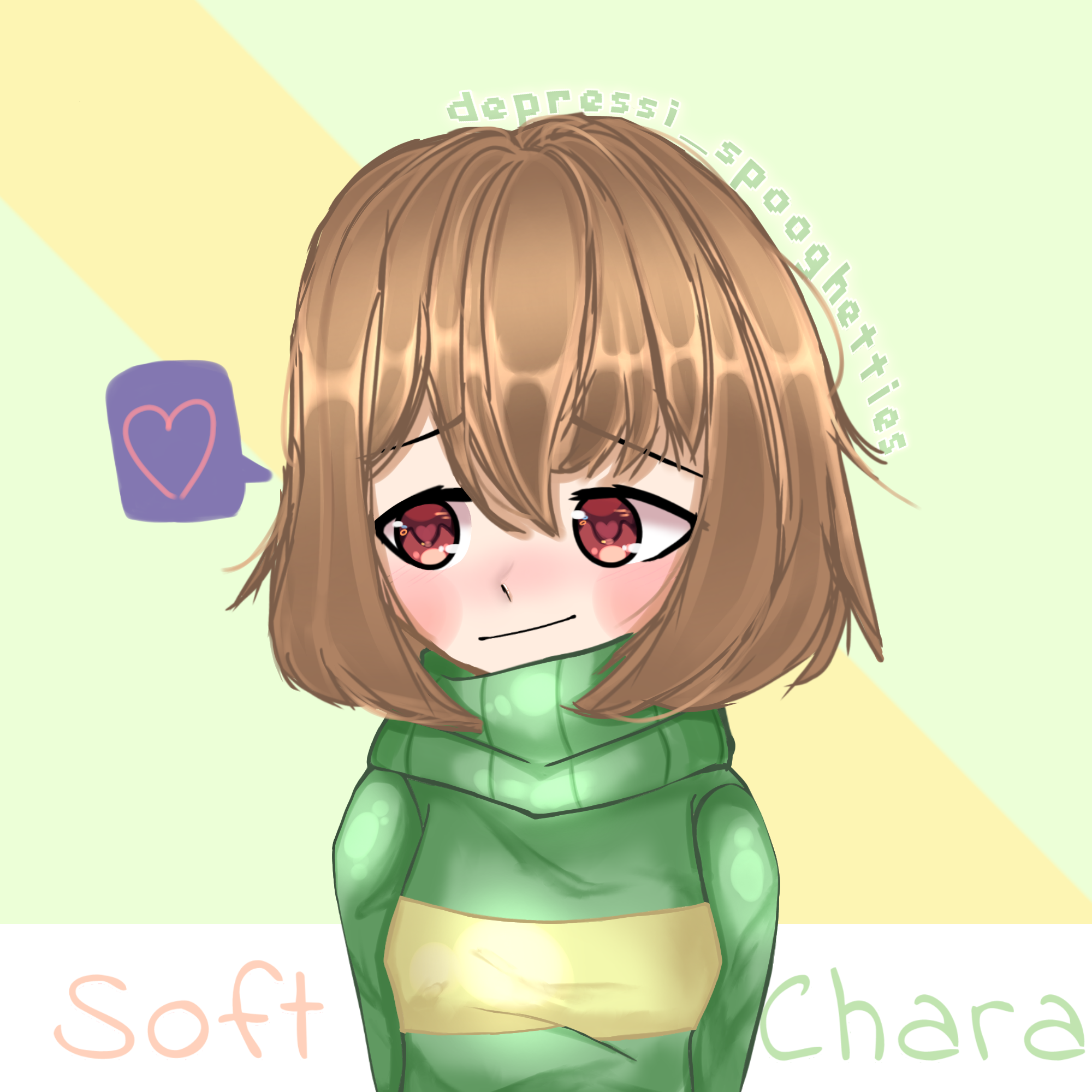 Edit Chara Undertalechara Image By Passif Chara