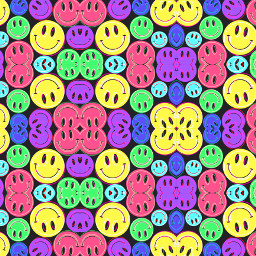 freetoedit smiley smileyface background colorful trippy happy
