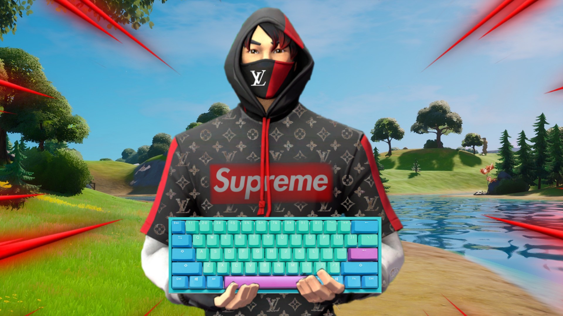 Gucci Fortnite Ikonik Supreme Wallpaper : Search your top hd images for ...