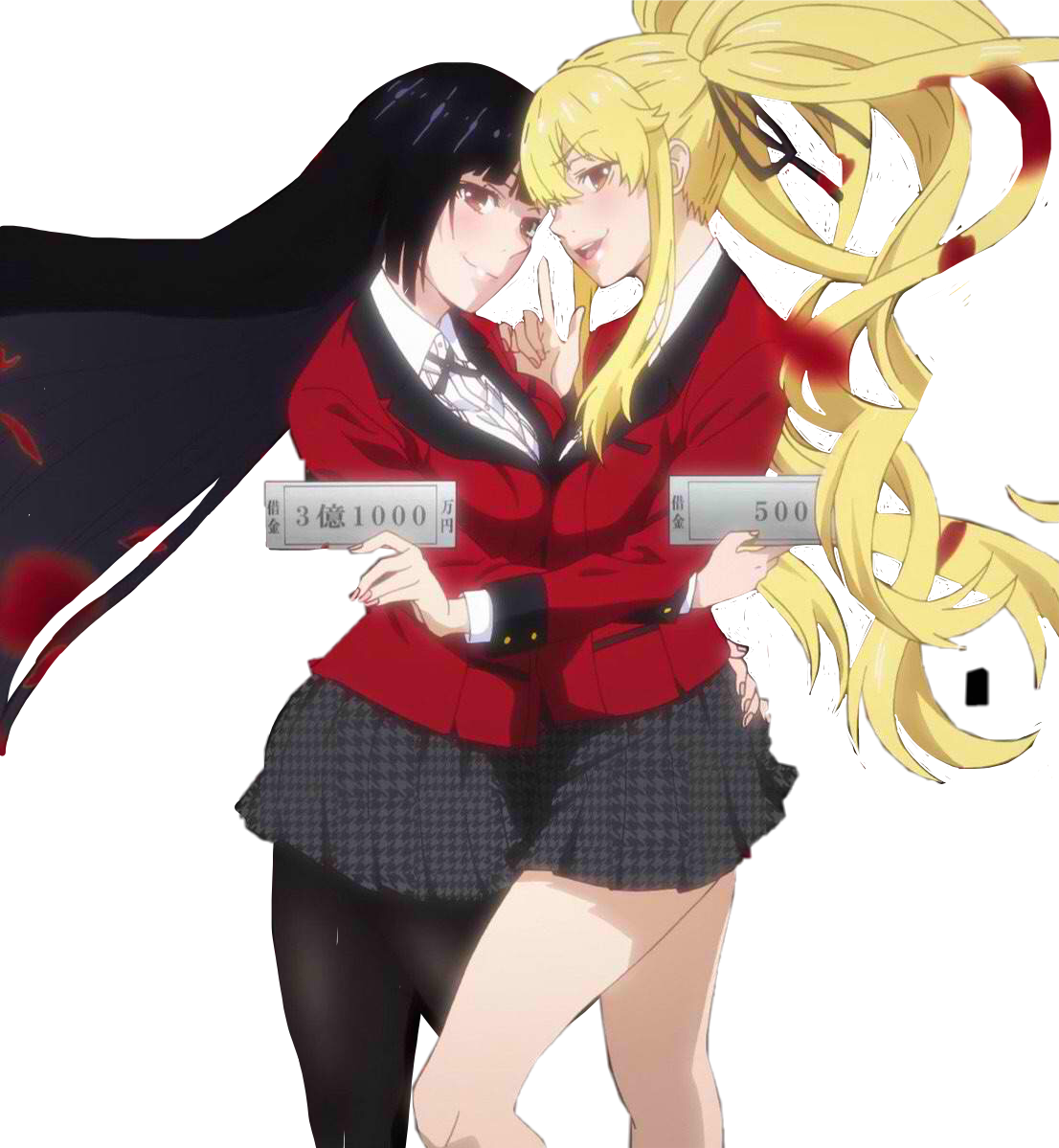 freetoedit kakegurui anime yumeko sticker by @sydneyyy511