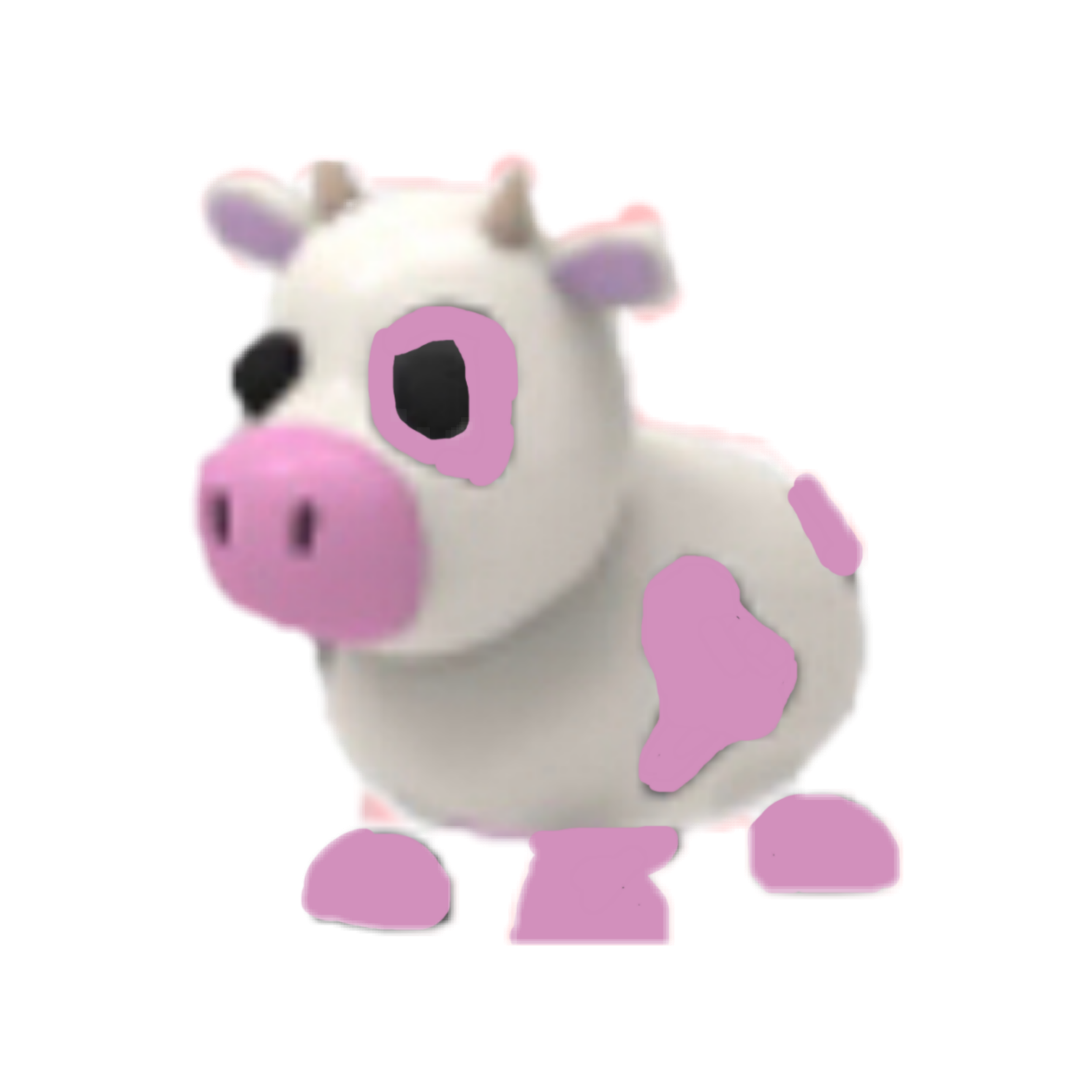 The Most Edited Cow Picsart - pink cow print roblox logo