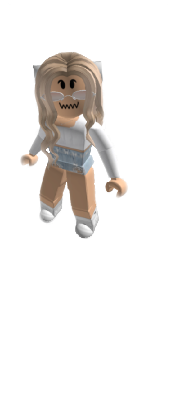 Roblox Girl Overlay Aesthetic Sticker By I Clouxdy My Xxx Hot Girl 