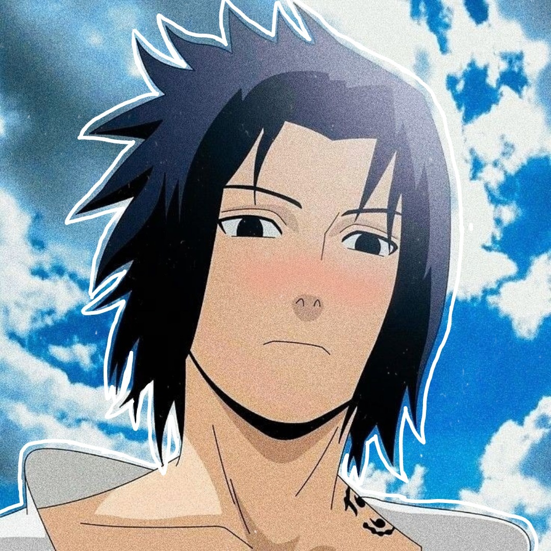 icons and headers — Uchiha Sasuke from Naruto icons