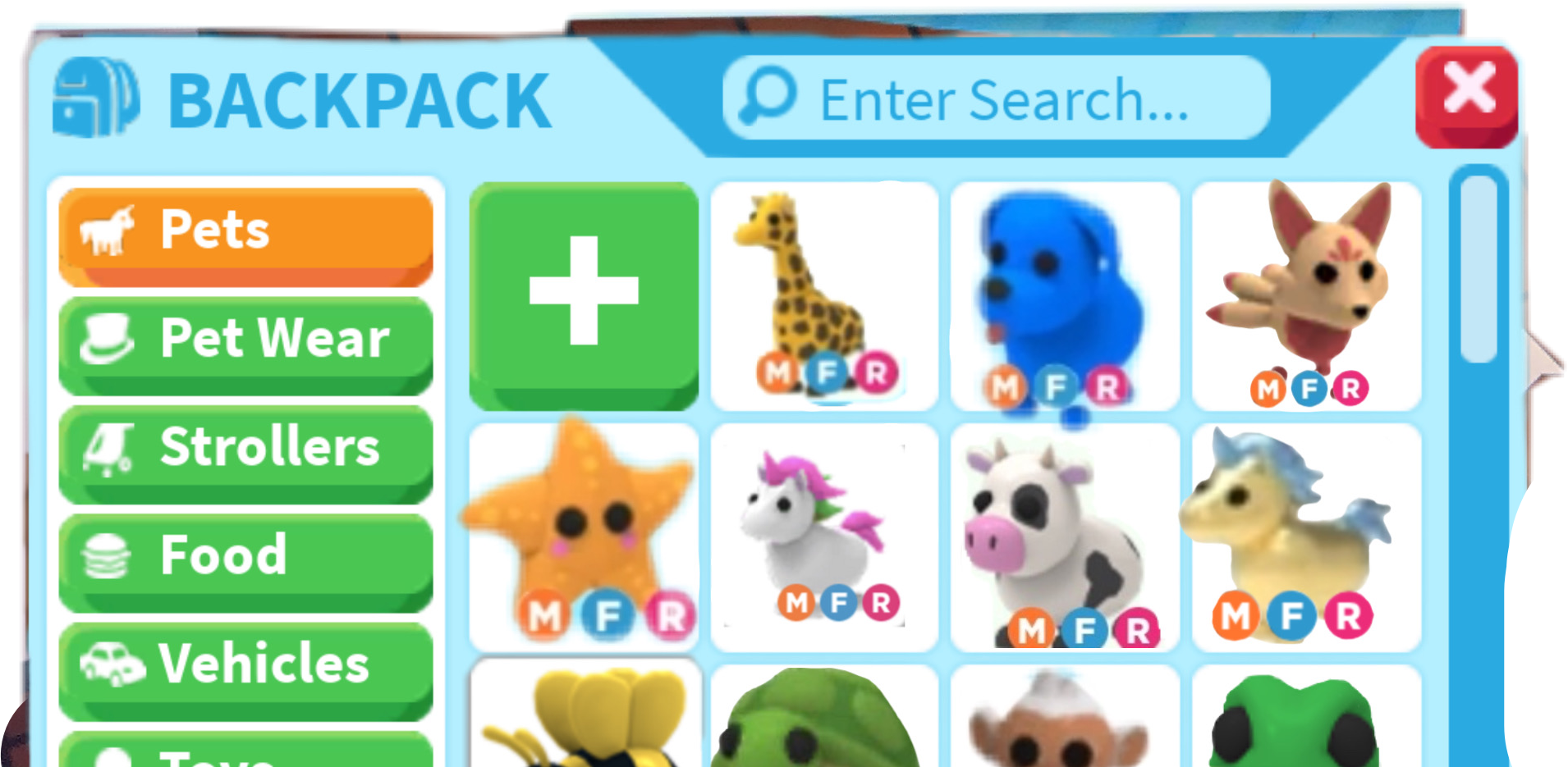 adoptmeinventory adoptme pets sticker by @trickingpeople